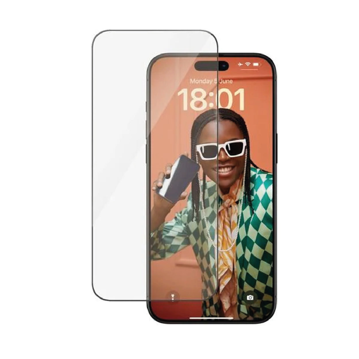 Panzer iPhone 15 Pro Glass Open Cam Screen Panzer iPhone 15 Pro Glass Open Cam Screen